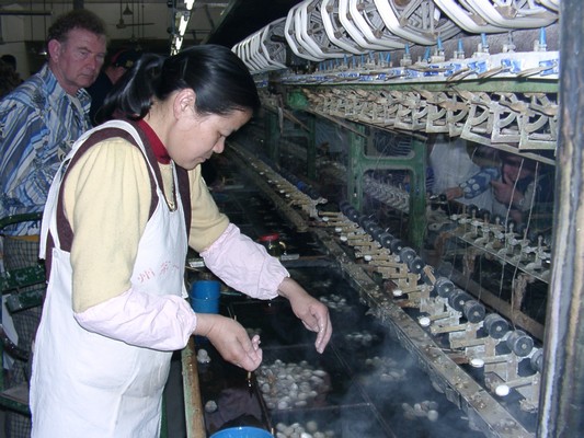 Shanghai - Seidenfabrik