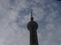 Das heutige Wahrzeichen Shanghais - der Oriental Pearl Tower